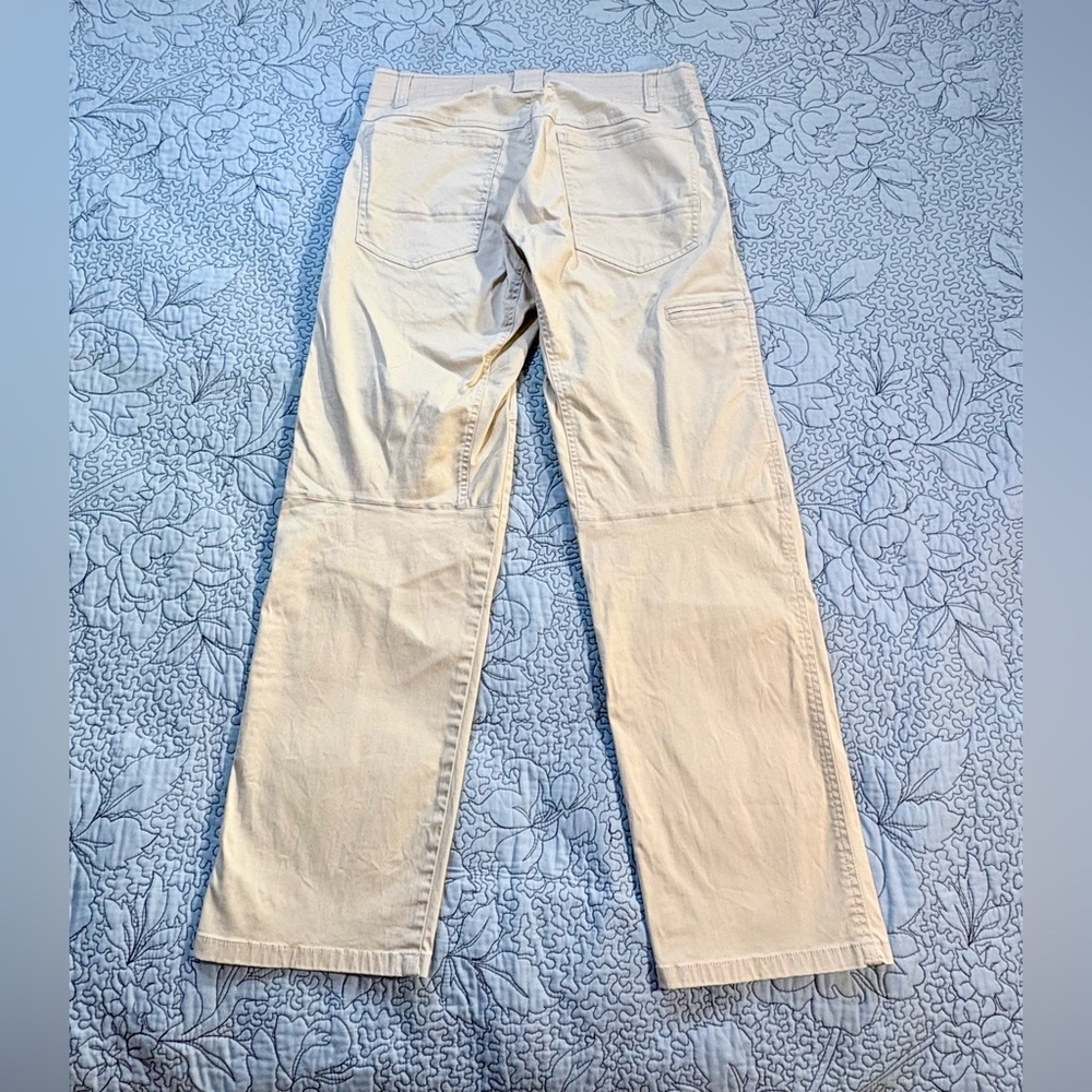 ♨️KÜHL The Slackr Pants Tan Performance Outdoor Mens 31x30💛 - Picture 3 of 14